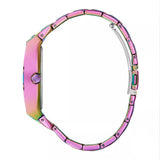 Guess Phoenix Chronograph Crystals Silver Dial Pink Steel Strap Watch For Women - GW0104L4 Buy Now By Guess