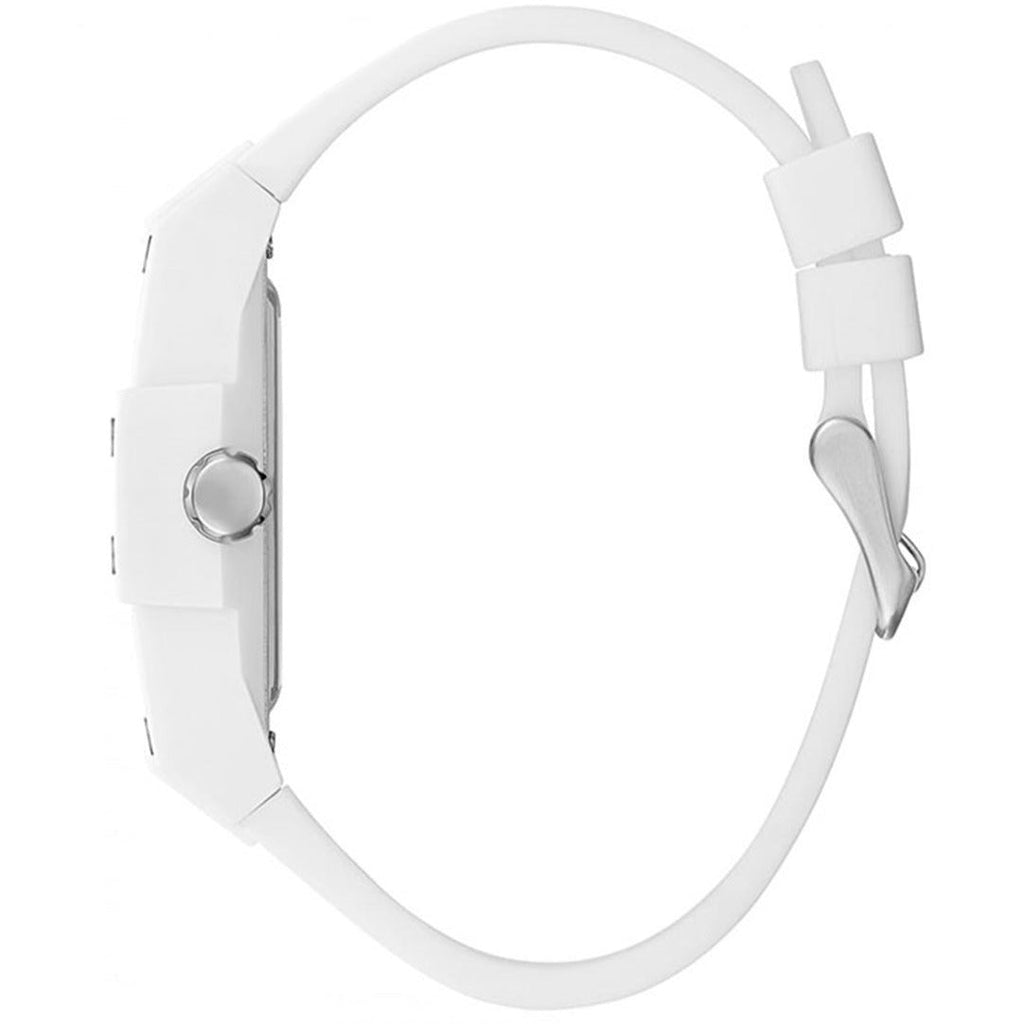 Guess Phoenix Multifunction White Dial White Rubber Strap Watch for Men - GW0203G2 Buy Now By Guess