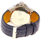 Guess Rigor Multifunction Chronograph Blue Dial Blue Leather Strap Watch For Men - W0040G7 Buy Now By Guess