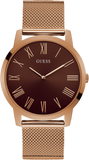 Guess Analog Brown Dial Brown Mesh Bracelet Watch for Men - GW0074G1 Buy Now By Guess