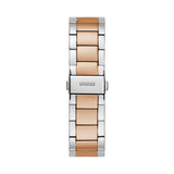 Guess Sunray Multifunction Crystals Silver Dial Two Tone Steel Strap Watch For Women - GW0616L3 Buy Now By Guess