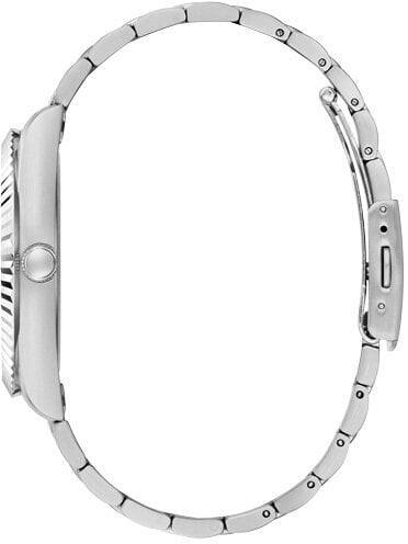 Guess Connoisseur Silver Dial Silver Steel Strap Watch for Men - GW0265G6 Buy Now By Guess