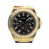 Guess Venus Diamonds Black Dial Black Rubber Strap Watch for Women - GW0118L1 Buy Now By Guess