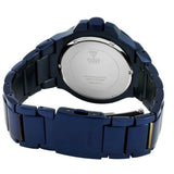 Guess Rigor Multifunction Black Dial Blue Steel Strap Watch for Men - W0218G4 Buy Now By Guess