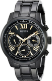 Guess Classic Multi-Function Black Dial Black Steel Strap Watch For Women - W0330L15 Buy Now By Guess