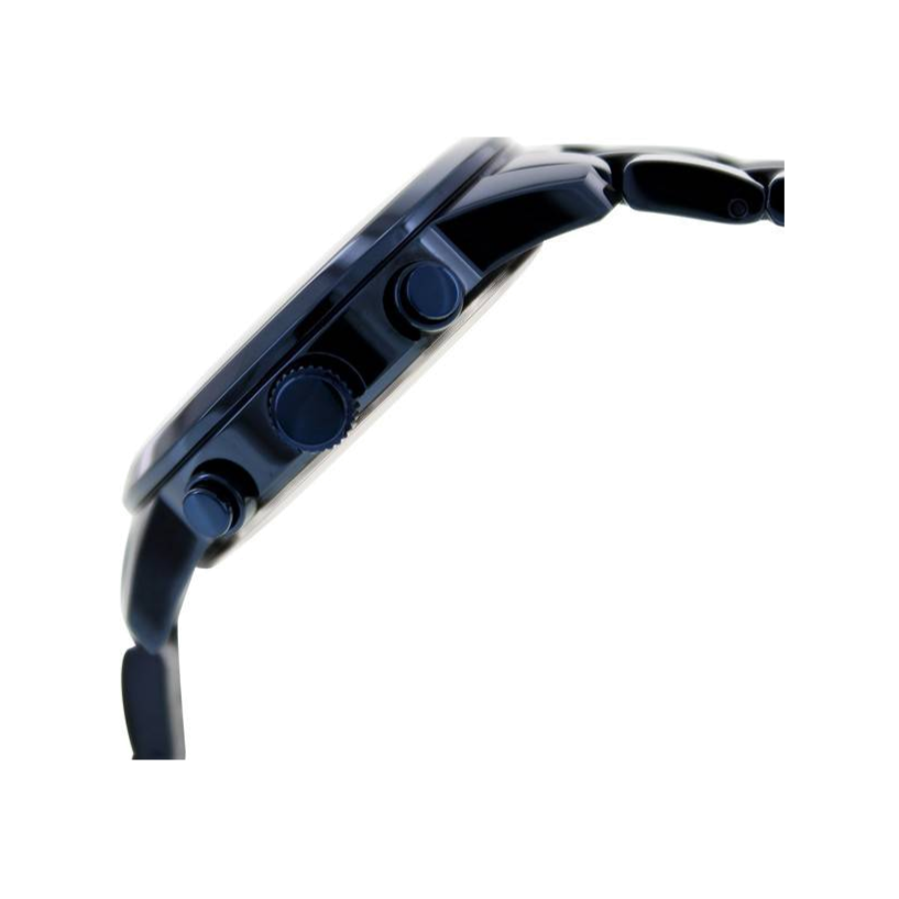 Guess F14 Chronograph Analog Blue Dial Blue Steel Strap Watch For Women - W0448L5 Buy Now By Guess