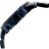 Guess F14 Chronograph Analog Blue Dial Blue Steel Strap Watch For Women - W0448L5 Buy Now By Guess