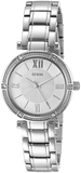 Guess Park Ave White Dial Silver Steel Strap Watch for Women - W0767L1 Buy Now By Guess