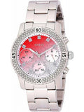Guess Confetti Diamonds Silver Dial Silver Steel Strap Watch for Women - W0774L7 Buy Now By Guess