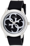 Guess G-Twist Quartz Black Dial Black Silicone Strap Watch For Men - W0911L8 Buy Now By Guess