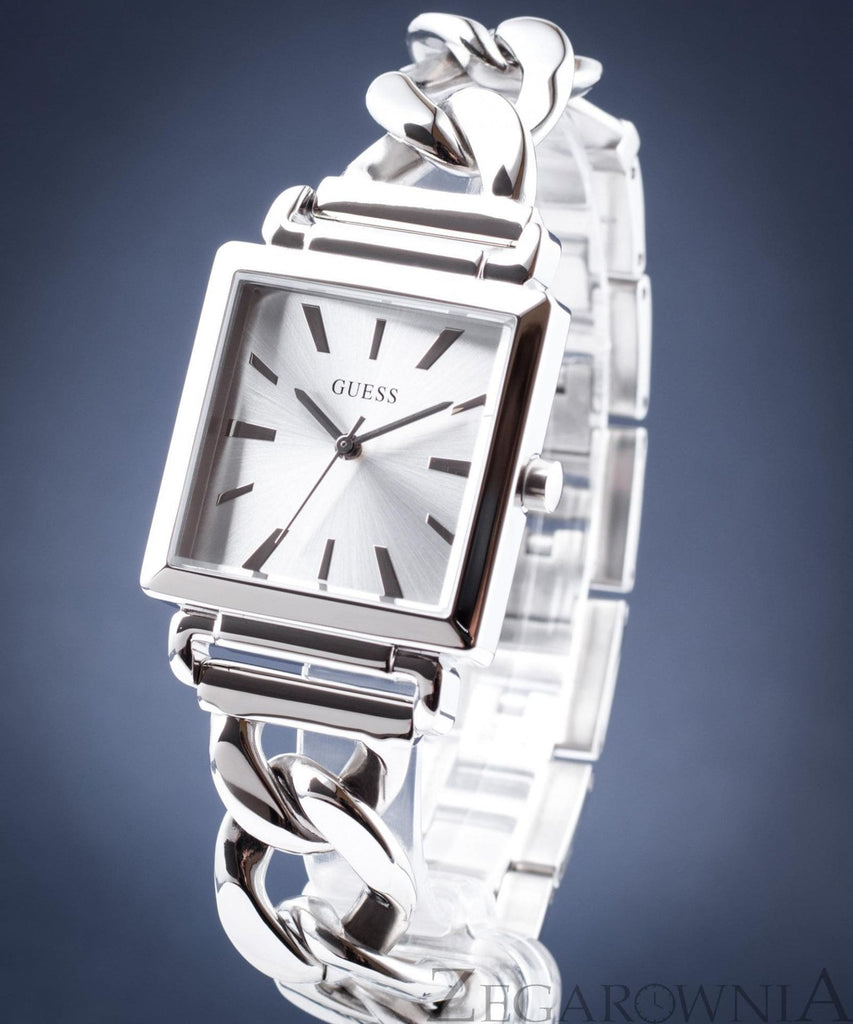 Guess Vanity Silver Dial Silver Steel Strap Watch for Women - W1029L1 Buy Now By Guess