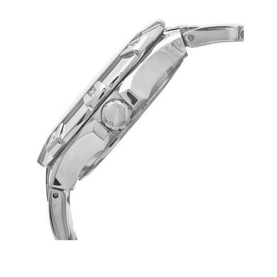 Guess Vista Diamonds Silver Dial Silver Steel Strap Watch for Women - W12080L1 Buy Now By Guess