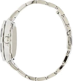 Guess Vista Diamonds Silver Dial Silver Steel Strap Watch for Women - W12080L1 Buy Now By Guess