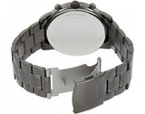 Guess Hendrix Chronograph Gunmetal Dial Gunmetal Steel Strap Watch for Men - W1309G3 Buy Now By Guess