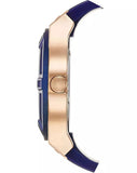 Guess Jet Setter Analog Quartz Blue Dial Blue Rubber Strap Watch For Women - W0571L1 Buy Now By Guess