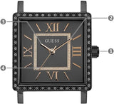 Guess Highline Black Dial Black Mesh Bracelet Watch for Women - W0826L4 Buy Now By Guess