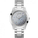 Guess Crush Silver Dial Silver Steel Strap Watch For Women - GW0020L1 Buy Now By Guess
