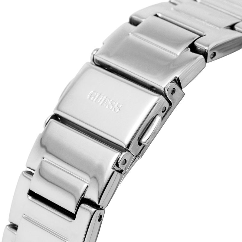 Guess Duchess Quartz Silver Dial Silver Steel Strap Watch For Women - GW0558L1 Buy Now By Guess