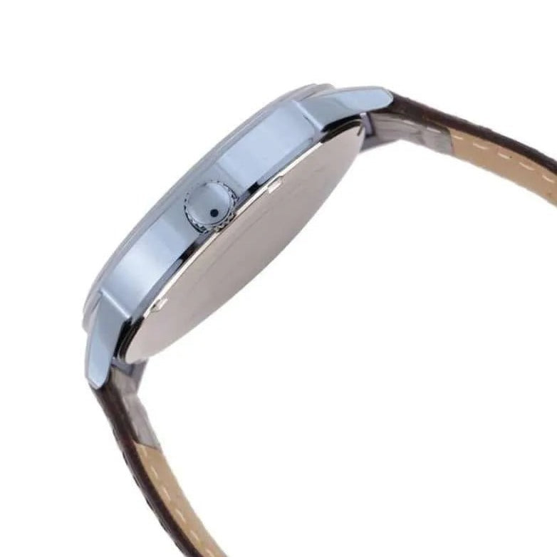 Guess Delancy Analog Brown Dial Brown Leather Strap Watch For Men - W0870G3 Buy Now By Guess