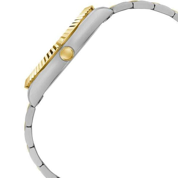 Guess Connoisseur Black Dial Two Tone Steel Strap Watch for Men - GW0265G5 Buy Now By Guess