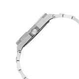 Guess Asset Quartz Blue Dial Silver Steel Strap Watch For Men - GW0575G4 Buy Now By Guess