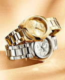 Guess G-Twist Gold Dial Gold Steel Strap Watch for Women - W1082L2 Buy Now By Guess