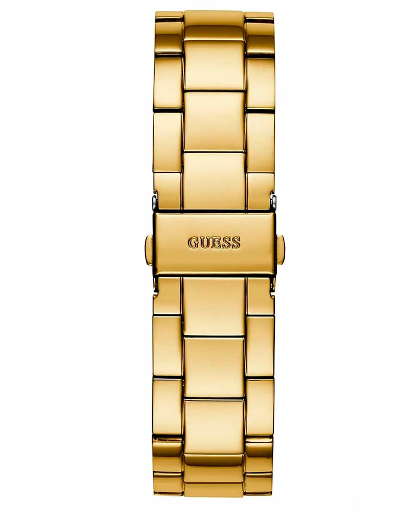 Guess G-Twist Gold Dial Gold Steel Strap Watch for Women - W1082L2 Buy Now By Guess