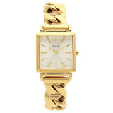 Guess Vanity Gold Dial Gold Steel Strap Watch for Women - W1029L2 Buy Now By Guess