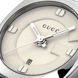 Gucci GG2570 White Dial Silver Steel Strap Watch For Women - YA142502 Buy Now By Gucci
