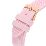 Guess Athena White Dial Pink Rubber Strap Watch For Women - GW0030L4 Buy Now By Guess