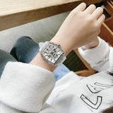 Guess Phoenix Multi Function Silver Dial White Rubber Strap Watch for Men - GW0203G1 Buy Now By Guess