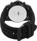 Guess Commander Black Dial Black Rubber Strap Watch for Men - GW0211G3 Buy Now By Guess