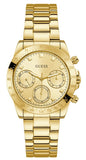 Guess Eclipse Gold Dial Gold Steel Strap Watch for Women - GW0314L2 Buy Now By Guess