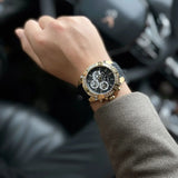 Guess Trophy Multifunction Black Dial Black Rubber Strap Watch for Men - GW0333G2 Buy Now By Guess