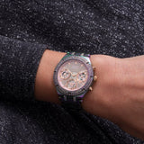 Guess Heiress Multifunction Diamonds Purple Dial Purple Steel Strap Watch for Women - GW0440L3 Buy Now By Guess