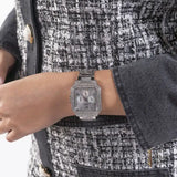 Guess Deco Multifunction Quartz Silver Dial Silver Steel Strap Watch For Women - GW0472L1 Buy Now By Guess