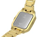 Guess Deco Quartz Crystals Gold Dial Gold Steel Strap Watch For Women - GW0472L2 Buy Now By Guess