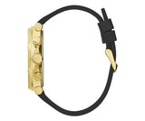 Guess Edge Chronograph Green Dial Black Leather Strap Watch For Men - GW0492G3 Buy Now By Guess