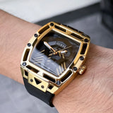 Guess Legend Black Dial Black Rubber Strap Watch For Men - GW0500G1 Buy Now By Guess