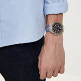 Guess Edge Chronograph Black Dial Silver Steel Strap Watch For Men - GW0539G1 Buy Now By Guess