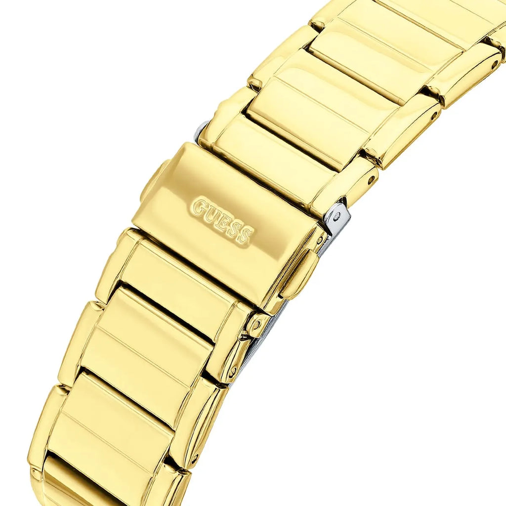 Guess Fusion Chronograph Gold Dial Gold Steel Strap Watch for Women - GW0552L2 Buy Now By Guess