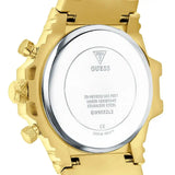 Guess Fusion Chronograph Gold Dial Gold Steel Strap Watch for Women - GW0552L2 Buy Now By Guess