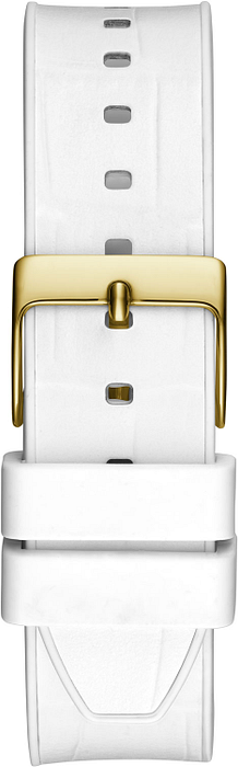 Guess Fusion Chronograph White Dial White Leather Strap Watch For Women - GW0553L2 Buy Now By Guess