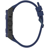 Guess Formula Multifunction Blue Dial Blue Silicone Strap Watch For Men - GW0579G3 Buy Now By Guess