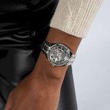 Guess Allara Quartz Silver Dial Silver Steel Strap Watch For Women - GW0604L1 Buy Now By Guess