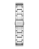 Guess Headline Quartz Green Dial Silver Steel Strap Watch For Men - GW0572G6 Buy Now By Guess