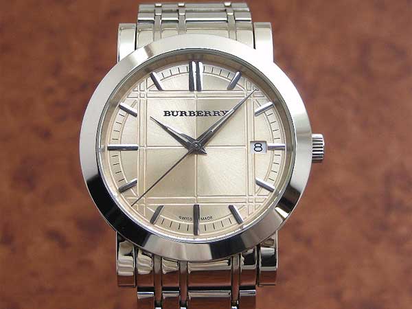 Burberry Heritage Collection Rose Gold Dial Silver Steel Strap Watch for Men - BU1352 Buy Now By Burberry