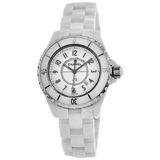 Chanel J12 Ceramic White Dial White Steel Strap Watch for Women - J12 H0968 Buy Now By Chanel