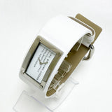 Marc Jacobs Champagne Dial White Leather Strap Watch for Women - MBM2043 Buy Now By Marc Jacobs