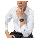 Fossil Machine Chronograph Black Dial Two Tone Steel Strap Watch for Men - FS5164 Buy Now By Fossil